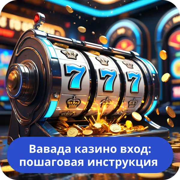 Вавада казино вход: пошаговая инструкция